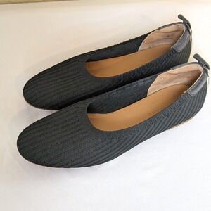 Everlane Day Glove ReKnit Flats‎ Black Women's Size 6.5